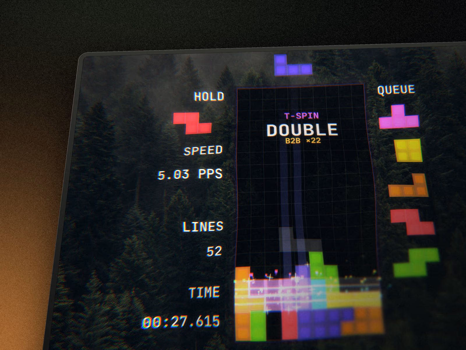 Screenshot of GDTris